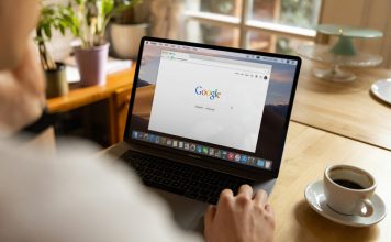 How to Get on the First Page of Google? Search results page showing a website ranking on Google