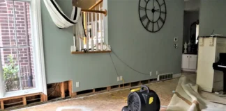 Water-Damaged Wall Restoration
